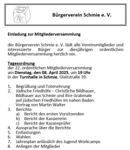 Tagesordnung der Mitgliedersammlung-2025